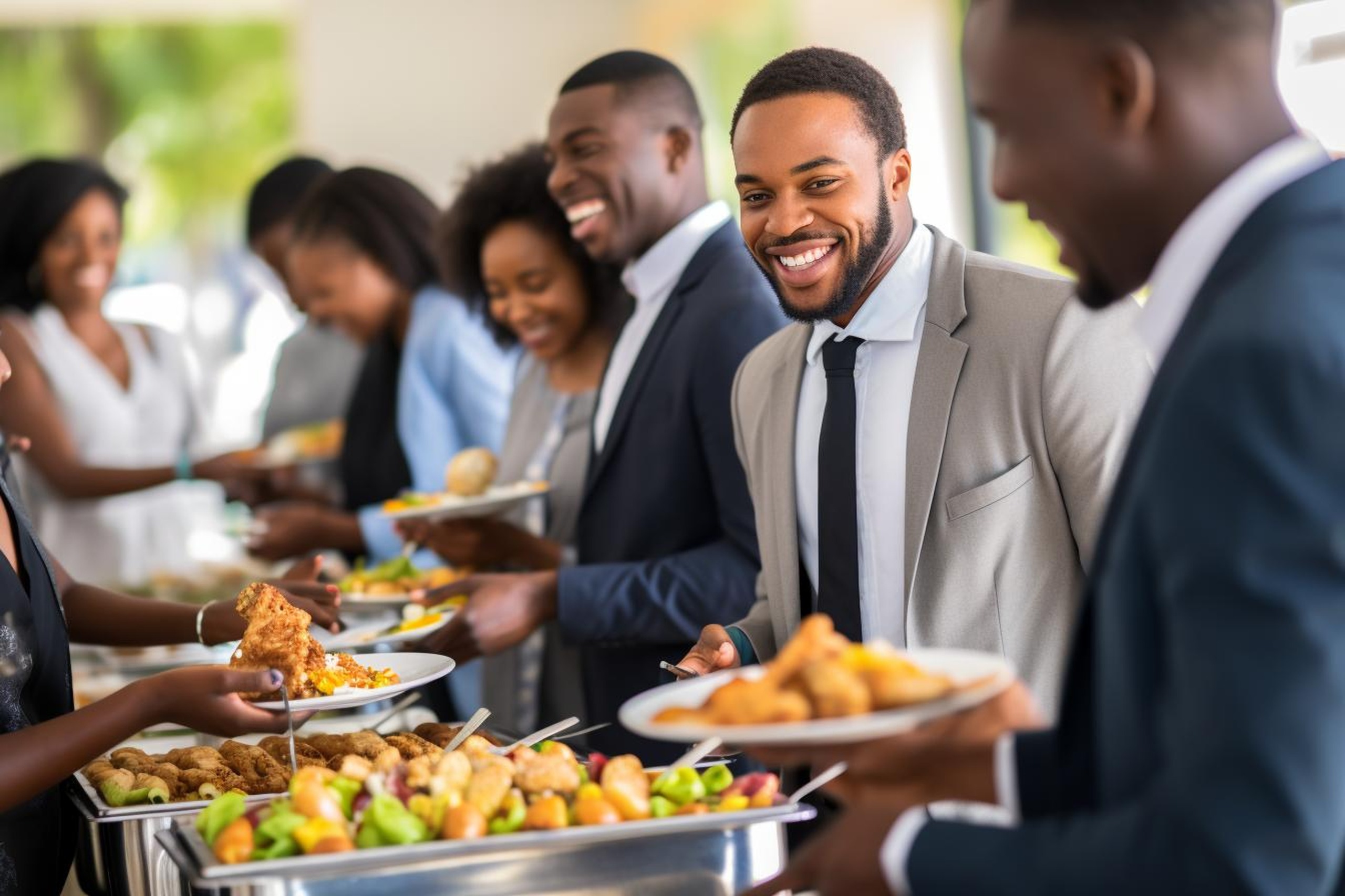 Buffet d'entreprise